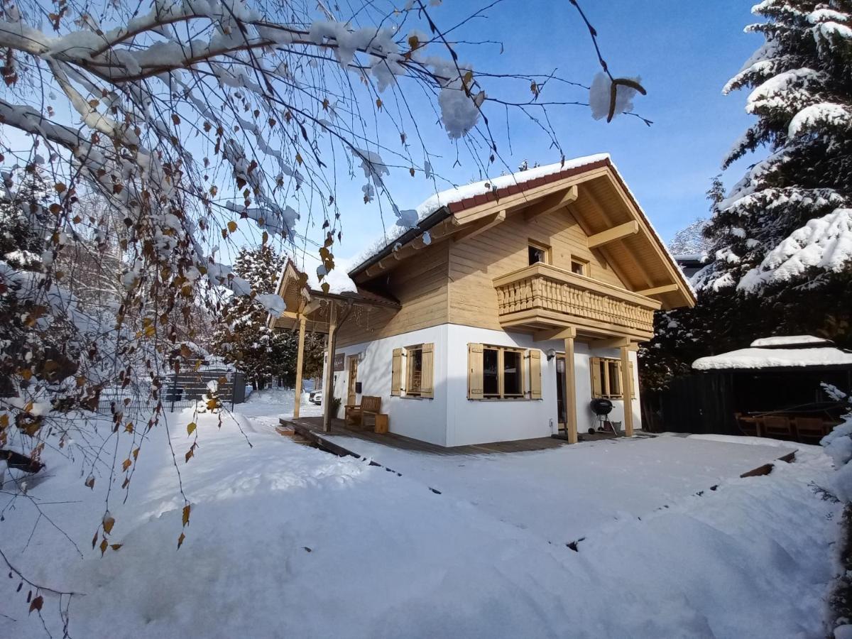 צל-אם-זי Chalet Dacha Mit Finnischer Sauna מראה חיצוני תמונה