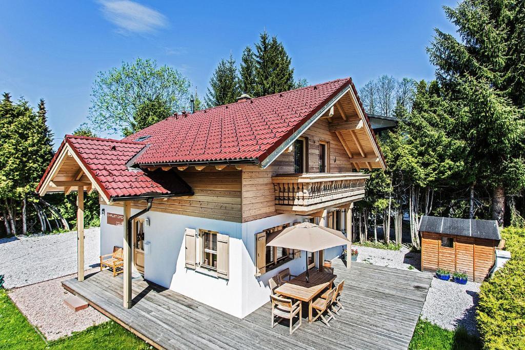 צל-אם-זי Chalet Dacha Mit Finnischer Sauna מראה חיצוני תמונה